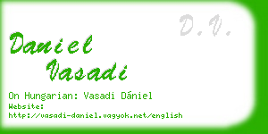 daniel vasadi business card