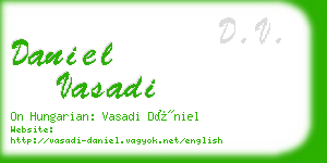 daniel vasadi business card